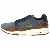 Le Coq Sportif Lcs R900 Chambray Chaussures Mode Sneakers Homme Bleu Jean Deni Bleu France Magasin